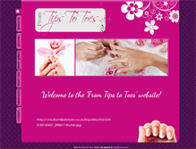 Tablet Screenshot of fromtipstotoes.co.uk
